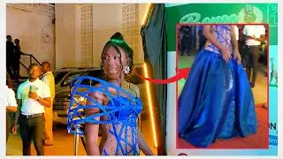 HEEE!!! HILI GAUNI LA MEENA ALLY LAZUA UTATA KWENYE RED CARPET ZA BONGO STAR SEARCH
