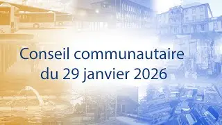 Conseil communautaire du 26 janvier 2026