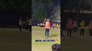 Nikhil Ramdham|Shreeramsena|CPL-4| #cricketlover @BAS_India@wdzlive#tennisballcricket #rcb