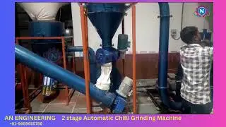 Chilli Grinding Machine , Pneumatic Blower Pulveriser for Chilli & Masala Grinding | AN Engineering
