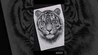 Tiger pencil drawing #tigerdrawing #pencilshading