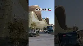 Airport Bus Abu Dhabi 🇰🇼 luxuary life #viralshort