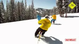 Snowbike  -  riding all the snow in VAIL, CO