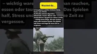 Gl&uuml;cksspiel an der Front: Wie Soldaten die Zeit vertrieben | WW2 Alltag