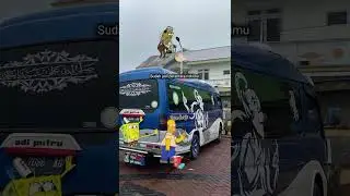 BABY BUS WAYANG #trending #sewaelfmurahsurabaya #fyp #sawangsinawang #trend #sewamobilsurabaya