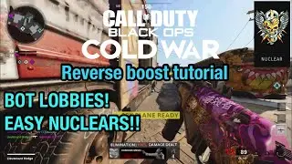 How to reverse boost in Black ops Cold war and get East Nukes! 2021