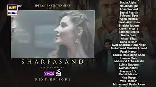 SharPasand Episode 40 | Coming Up Next | Nauman Ijaz | Hareem Farooq | Hira Mani  | ARY Digital