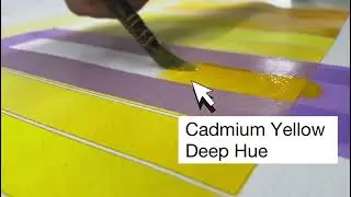 What Color Wednesday: Cadmium Yellow Deep Hue