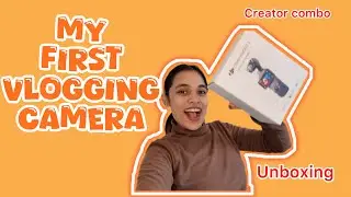 My First Vlogging Camera Unboxing 🎥 | Best Camera for YouTube Beginners in India 🇮🇳 | Osmo pocket 3