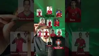ASMR &Eacute;QUIPE PORTUGAL #asmr #relax #videoasmr #videorelaxante #football #girl #tapping #rp #cr7