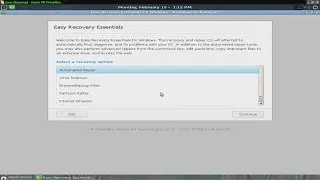 Easy Recovery Essentials Pro for Windows 7