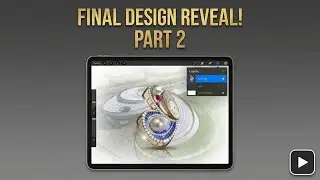 ARCHITECTURE to JEWELRY Design Challenge! | Final Reveal in Procreate (Part 2)