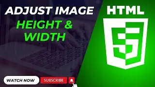 How to Adjust Image Height and Width in HTML | img Tag Size Adjustment Tutorial