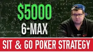 $5000 6-max Turbo Sit & Go Strategy [Episode 2]