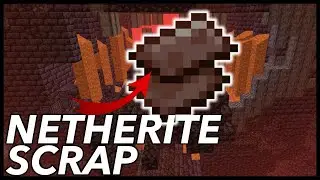 How To Get NETHERITE SCRAP In Minecraft