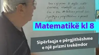 Ushtrime matematike 8 /Sipërfaqja e përgjithëshme e një prizmi trekëndor