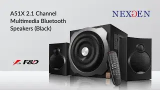 F&D A521x 2.1 Speaker | F&D A521x Bluetooth Home Theater Speaker | Unboxing and Review