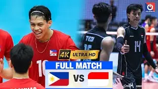 Full 4K | PHILIPPINES vs INDONESIA | Leo Ordiales vs. Farhan Halim - Volleyball ASEAN