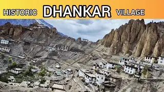 Exploring Dhankar Village and Monastery || Spiti Valley Himachal Pradesh #dhankar #spiti #explore 