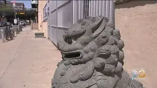 Police Investigating After Beloved Statue Toppled In Chinatown
