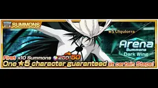 My Bleach Brave Souls l Arena Ulquiorra 50 Orbs [1 Step]