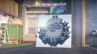 CS2 Updated SWAG Foil Sticker (Metal Foil)