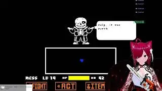 18+| Will the cat girl finally claim victory over funny skeleton man??????? | Genocide run