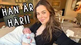 Vår förlossning blev tuff 💔 | Vlogg