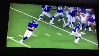 Devonta Freeman&rsquo;s first touchdown as a New York Giant, Thomas gets 2-pt conversion