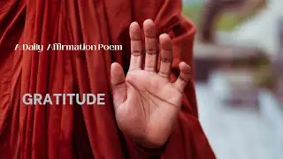 A Daily Affirmation Poem - Gratitude