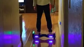 Smart Self Balancing Scooter with Bluetooth Speaker & Flash LED Indicator Lights 6.5