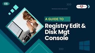 How the Registry Editor Tool & Disk Management Console Works | Explain with Full Demo
