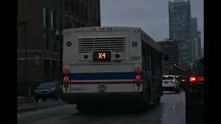 CTA 2006 New Flyer D40LF #1086  - Short ride (Audio Recording) Original Transmission