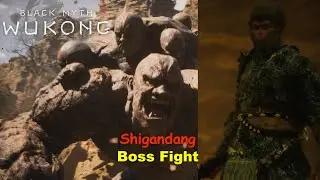 Black Myth: Wukong_Shigandang Boss Fight (Modern Chris Redfield vs. Boulder)