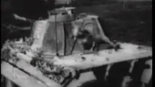 Panzer - Panther Tank military training film -RARE
