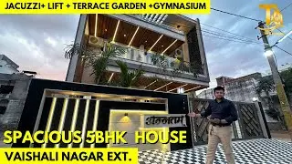 233 Gaj Kothi 5 BHK Villa in Vaishali Nagar Extension with Terrace Garden, Lift and Jacuzzi