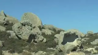Ikaria/&Iota;&kappa;&alpha;&rho;&iota;&alpha; - Driving on the road going down from K&aacute;lamos to Karkin&aacute;gri (part 2)