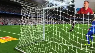 EPIC FACE-CAM vs BARCELONA Liverpool Career Mode #360 FIFA 14