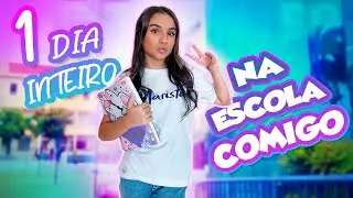 VLOG 1 DIA INTEIRO NA ESCOLA COMIGO!  ANA JULIA SOUZA