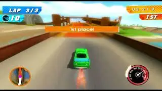 Hot Wheels Track Attack - All Beach Races (720p 60fps)