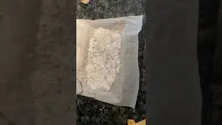Drying sea salt