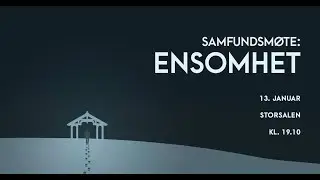 SAMFUNDSM&Oslash;TE: ENSOMHET