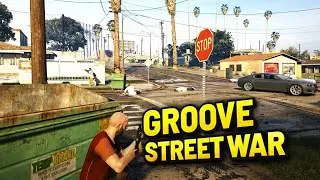When Franklin, Lamar & Trevor Enter Grove Street 💀 Full Gang War | GTA 5 WALKTHROUGH |