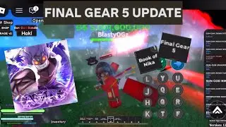 Финальное обновление Gear 5 (новая цепочка заданий Gear 5) &mdash; AOPG roblox