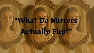 What do mirrors actually flip? | Reflection in mirrors | The physics of reflection