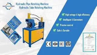 This is our multifunctional pipe notching machine,Arc mouth, pressure tip, and other functions！