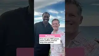 First Out Gay NBA Player Marries Long-Time Partner #shorts #nba #lgbtqia