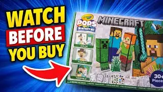 Crayola Minecraft Craft Kit for Kids Who Love to Create!