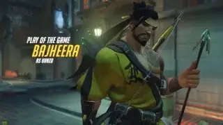 Bajheera - OVERWATCH: Dragon Hanzo King's Row Sniping - Overwatch [PC] Beta Gameplay