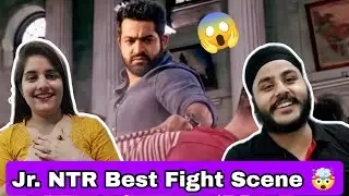 Jr. NTR Best Fight Scene Reaction | Janta Garage | SardarJi Reaction